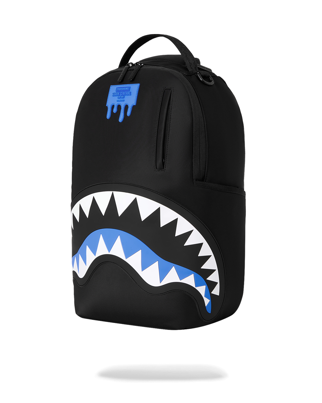 SPRAYGROUND® BACKPACK SHARK CENTRAL PASSPORT (BLUE) BACKPACK