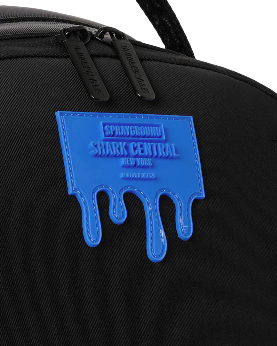 SPRAYGROUND® BACKPACK SHARK CENTRAL PASSPORT (BLUE) BACKPACK