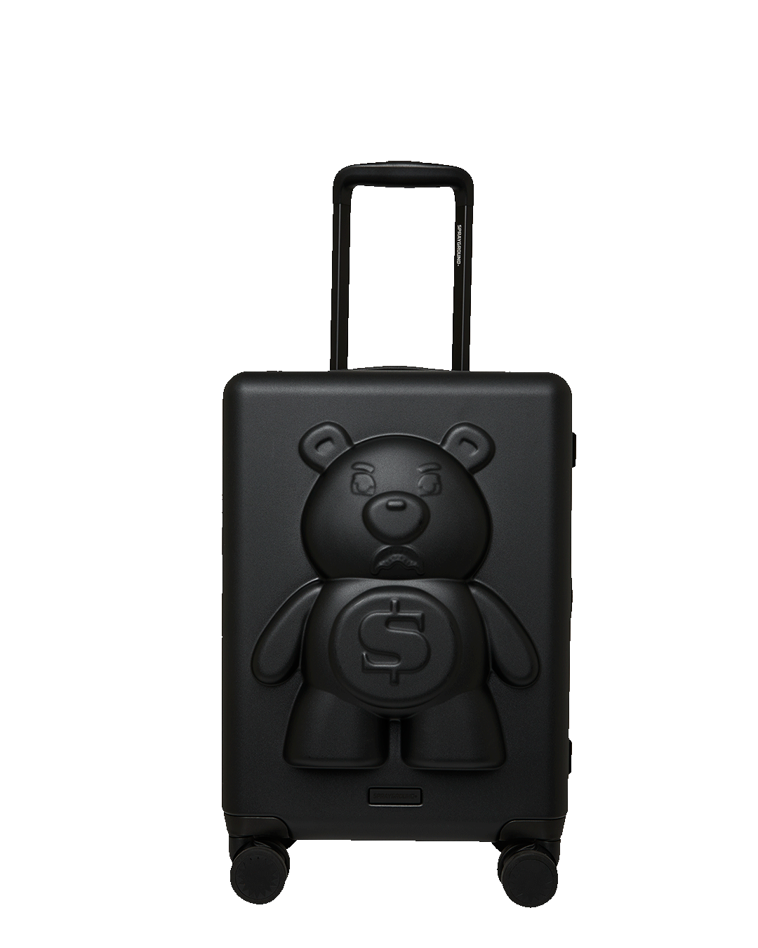 SPRAYGROUND® LUGGAGE MONEYBEAR MOGUL HARDSHELL CARRY-ON LUGGAGE (BLK)