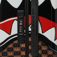 SHARKS IN PARIS GRIN & GRIND CARRY-ON LUGGAGE