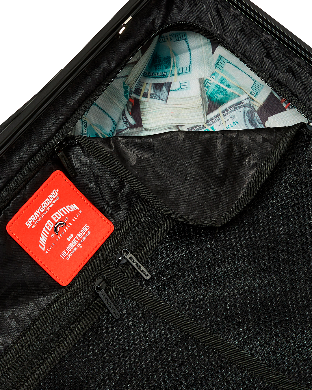 SHARKS IN PARIS GRIN & GRIND CARRY-ON LUGGAGE